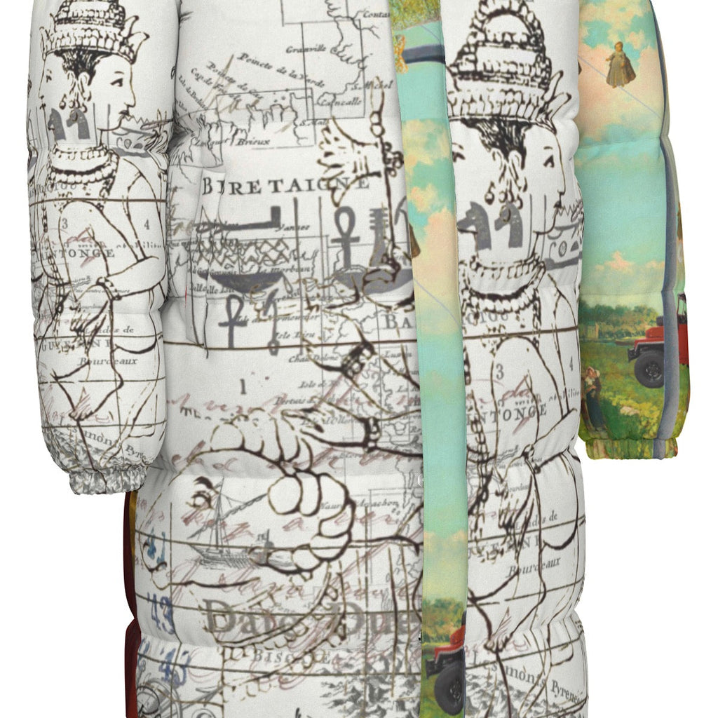 MAP AND SOME ILLUSTRATIONS X DANDELIONS X THE BORING HEADDRESS II II